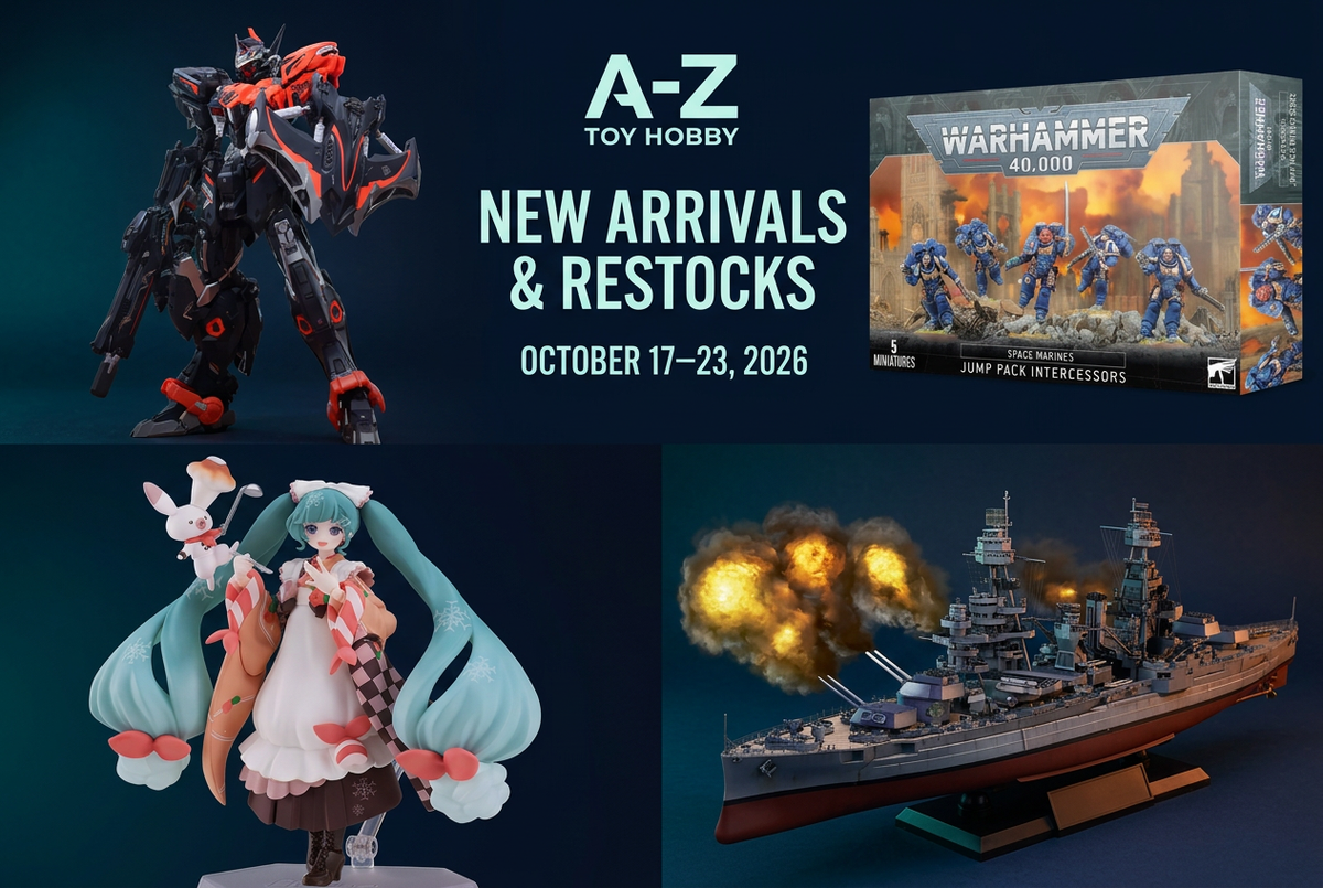 New Arrivals & Restocks: October 17–23, 2026