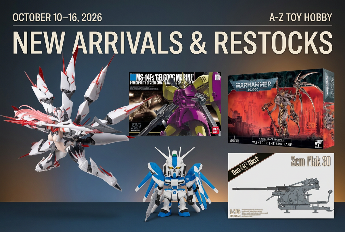 New Arrivals & Restocks: October 10–16, 2026