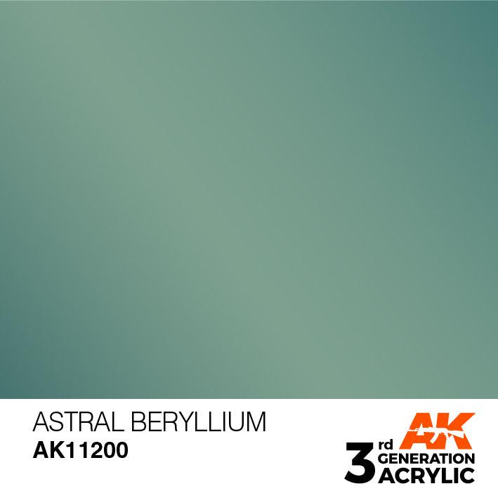 AK Interactive AK11200 3G Astral Beryllium Acrylic Paint 17ml - A-Z Toy Hobby