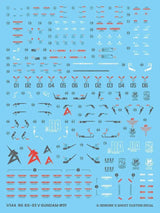 G-Rework Water Decal For RG RX-93 Nu - A-Z Toy Hobby