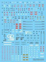 G-Rework Water Decal For HG GP02A Physalis - A-Z Toy Hobby