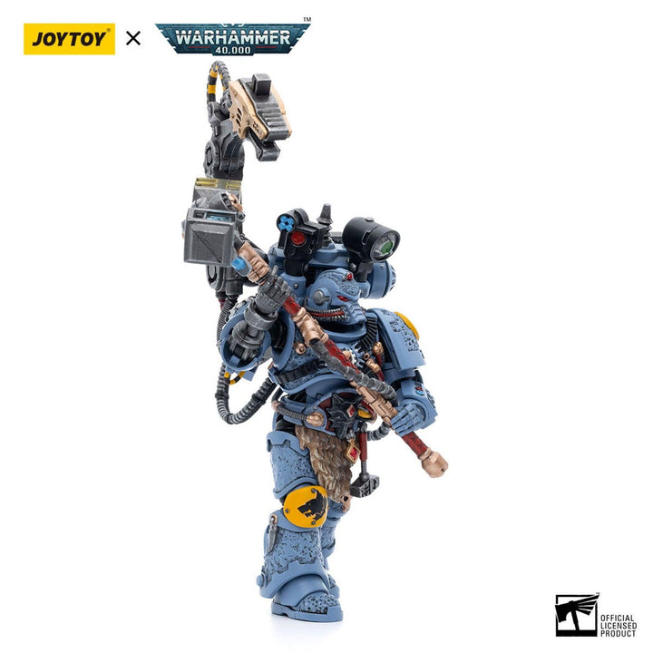 Joy Toy Warhammer 40K Space Wolves Iron Priest Jorin Fellhammer 1/18 Action Figure - A-Z Toy Hobby