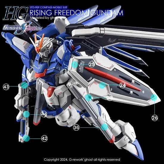 G-Rework Water Decal For HG Rising Freedom - A-Z Toy Hobby