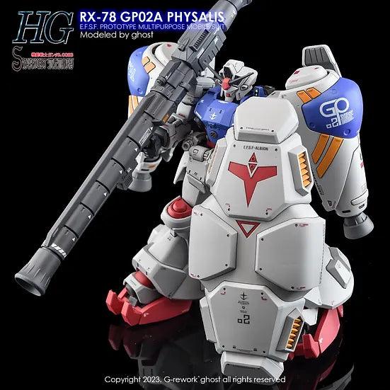 G-Rework Water Decal For HG GP02A Physalis - A-Z Toy Hobby