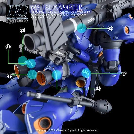 G-Rework Water Decal For HG Kampfer - A-Z Toy Hobby