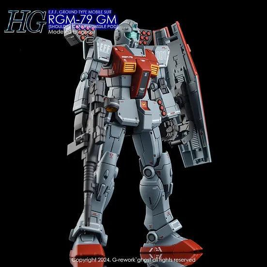 G-Rework Water Decal For HG GM (Shoulder Cannon/Missile Pod) - A-Z Toy Hobby