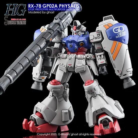 G-Rework Water Decal For HG GP02A Physalis - A-Z Toy Hobby