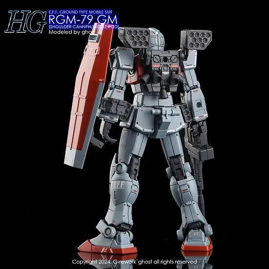 G-Rework Water Decal For HG GM (Shoulder Cannon/Missile Pod) - A-Z Toy Hobby