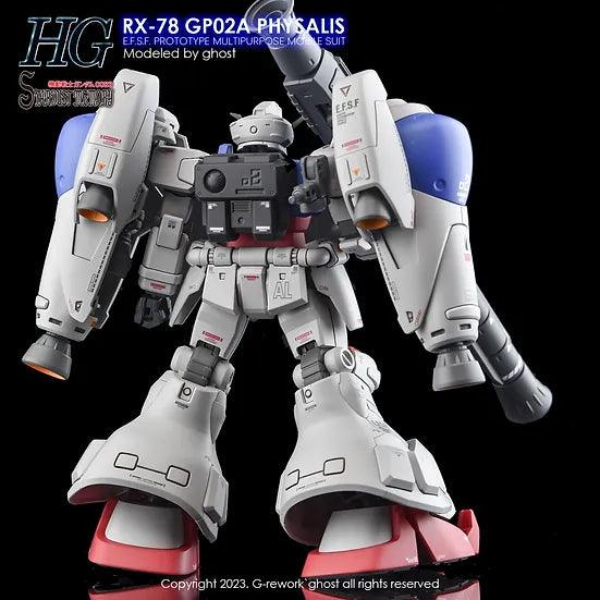 G-Rework Water Decal For HG GP02A Physalis - A-Z Toy Hobby