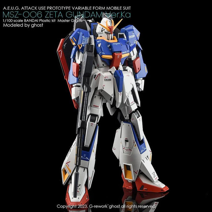 G-Rework Water Decal For MG Zeta Gundam Ver. Ka - A-Z Toy Hobby