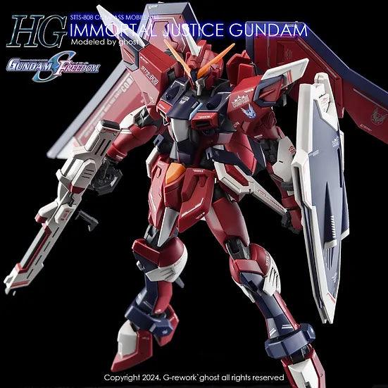 G-Rework Water Decal For HG Immortal Justice - A-Z Toy Hobby