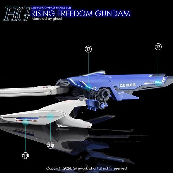 G-Rework Water Decal For HG Rising Freedom - A-Z Toy Hobby