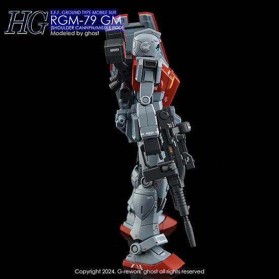 G-Rework Water Decal For HG GM (Shoulder Cannon/Missile Pod) - A-Z Toy Hobby