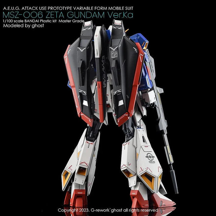 G-Rework Water Decal For MG Zeta Gundam Ver. Ka - A-Z Toy Hobby