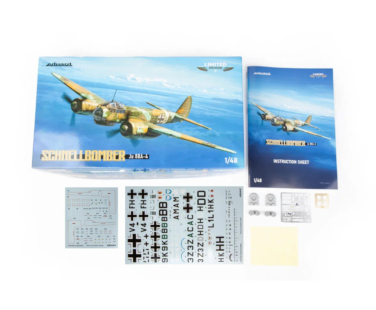 Eduard 11194 Schnellbomber Ju 88A-4 LE [Limited Edition] 1/48 Model Kit - A-Z Toy Hobby