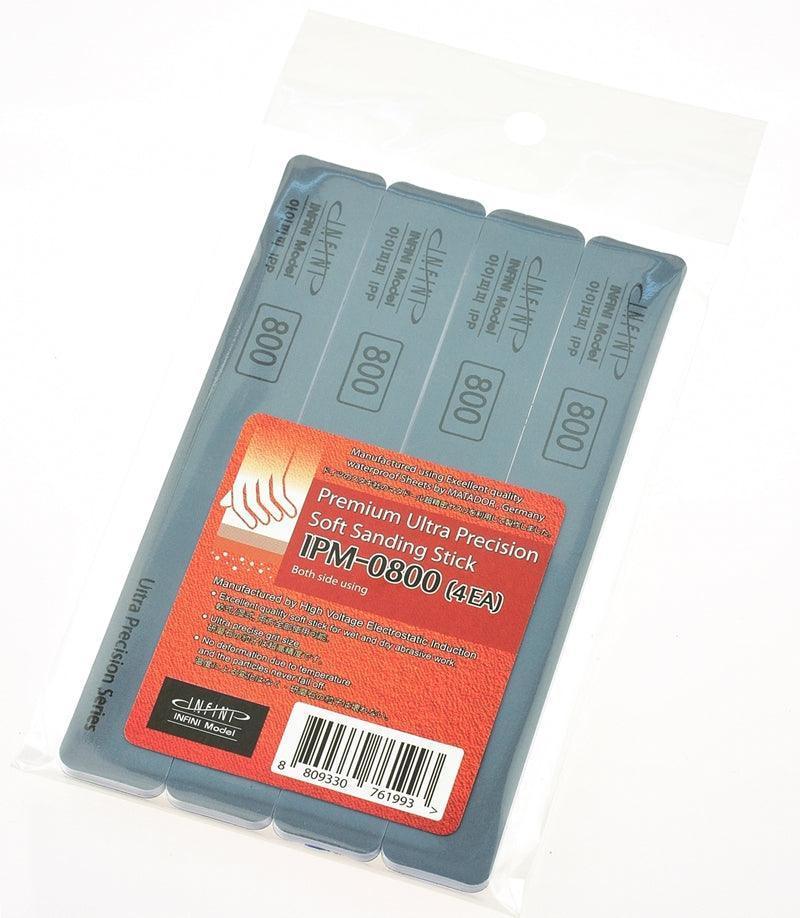 Infini Model Premium Ultra Precision Soft Sanding Stick (4pcs) - A-Z Toy Hobby