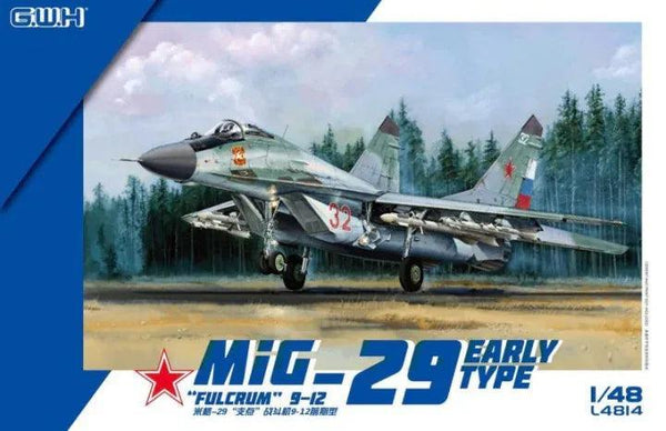 Great Wall Hobby L4814 MiG-29 Fulcrum 9-12 Early Type 1/48 Model Kit - A-Z Toy Hobby
