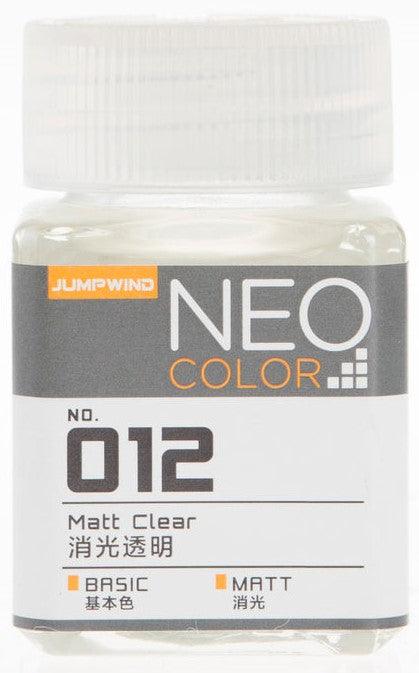 Jumpwind 012 Neo Color Matt Clear Paint 18ml - A-Z Toy Hobby