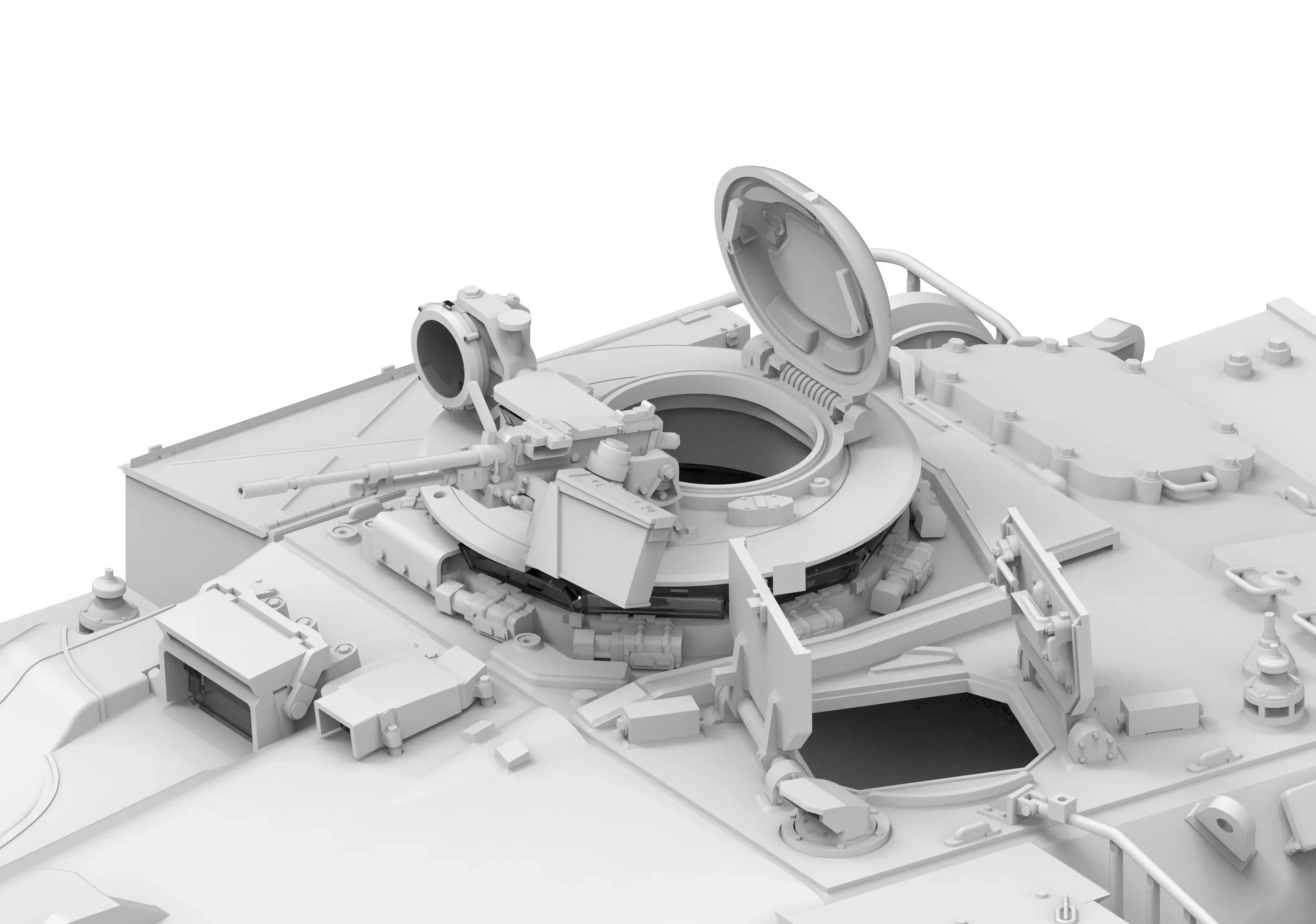 Meng TS-051 British Main Battle Tank Chieftain Mk10 1/35 Model Kit - A-Z Toy Hobby