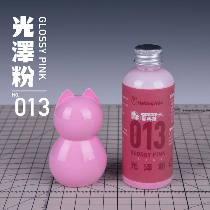 Hobby Mio 013 Glossy Pink Lacquer Paint 100ml - A-Z Toy Hobby