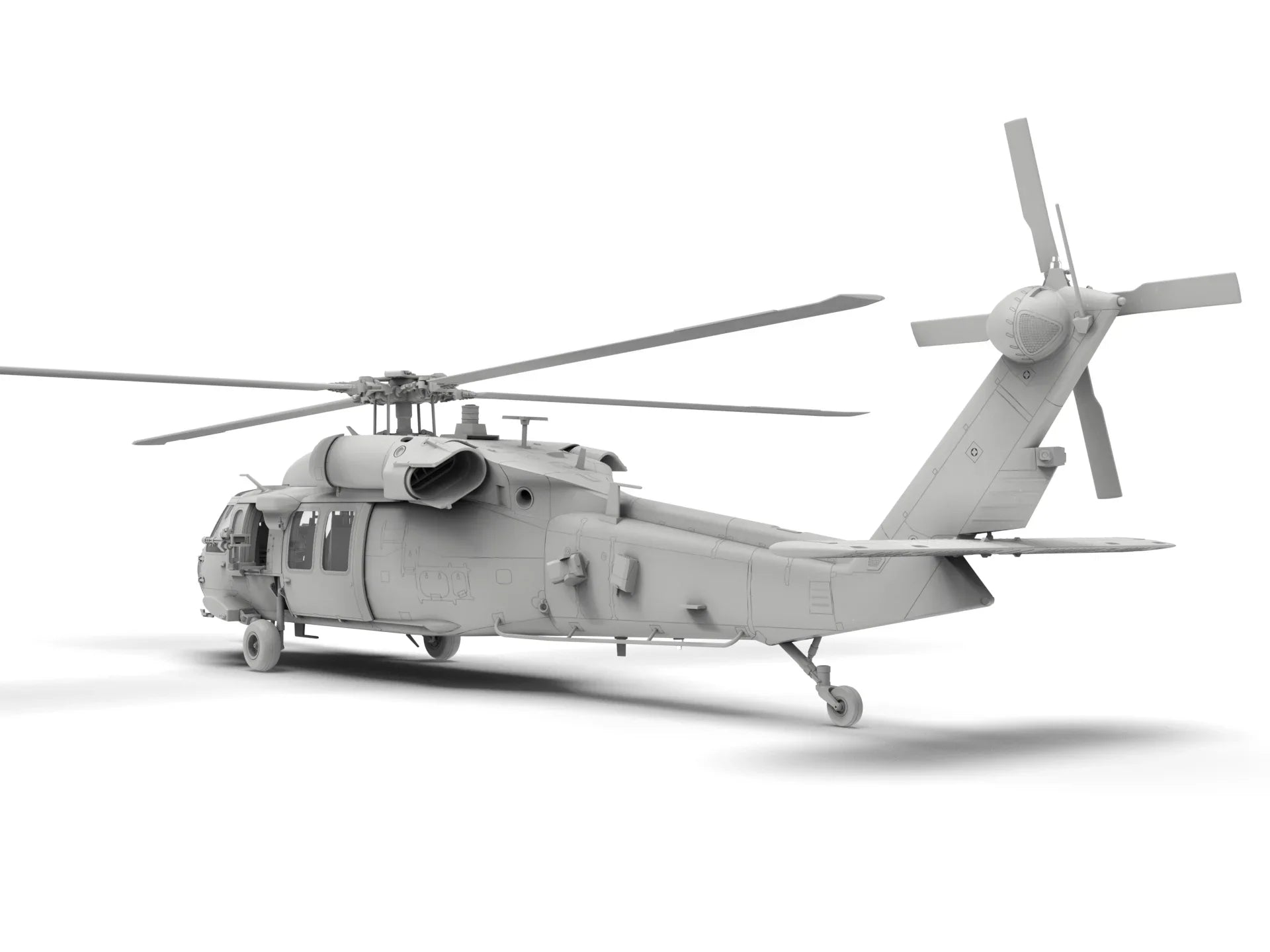 ICM 48360 MH-60L Black Hawk US Helicopter 1/48 Model Kit - A-Z Toy Hobby