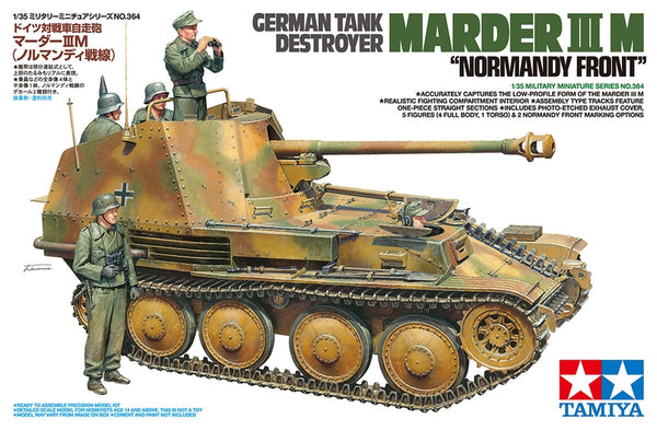 Tamiya 35364 German Marder III M "Normandy Front" 1/35 Model Kit