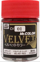 Mr. Hobby CV01 Mr. Color Velvet Red Paint 18ml