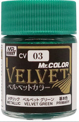 Mr. Hobby CV03 Mr. Color Velvet Green Paint 18ml