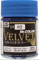 Mr. Hobby CV02 Mr. Color Velvet Blue Paint 18ml