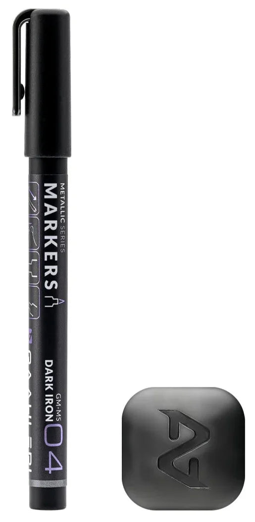 Gaahleri Metallic Marker Dark Iron GM-MS04 - A-Z Toy Hobby