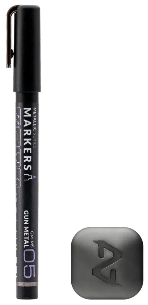 Gaahleri Metallic Marker Gun Metal GM-MS05 - A-Z Toy Hobby