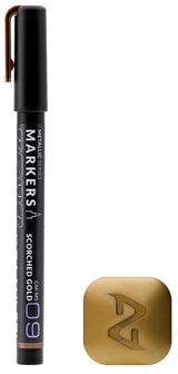Gaahleri Metallic Marker Scorched Gold GM-MS09 - A-Z Toy Hobby