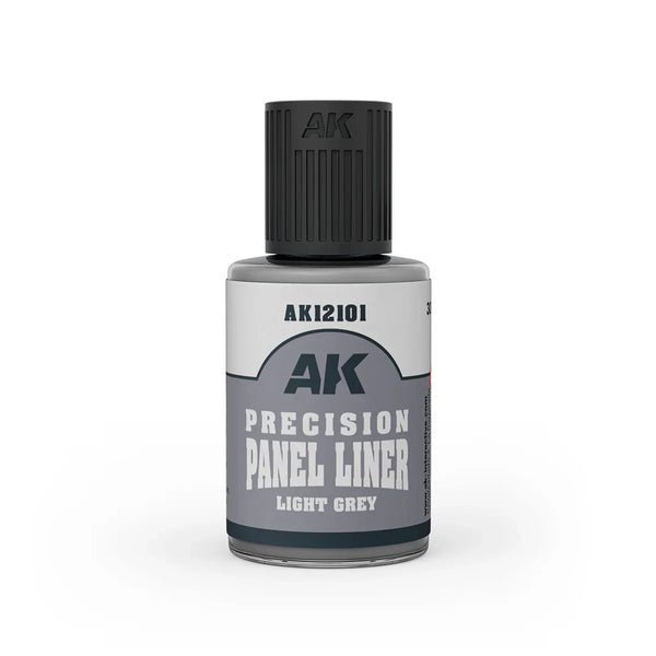 AK Interactive AK12101 Precision Paneliner Light Gray 30ml