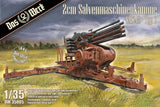 Das Werk 35005 2cm Salvenmaschinenkanone SMK 18 - Typ 2 1/35 Model Kit - A-Z Toy Hobby