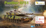 Vespid 720029S Panther KF51 German Main Battle Tank 1/72 Model Kit - A-Z Toy Hobby