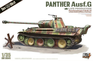 Das Werk 35041 Panther Ausf.G Late Production 1/35 Model Kit - A-Z Toy Hobby