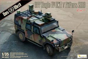 Das Werk 35039 GFF Eagle IV EKT / FuPers 2013 2 in 1 1/35 Model Kit - A-Z Toy Hobby
