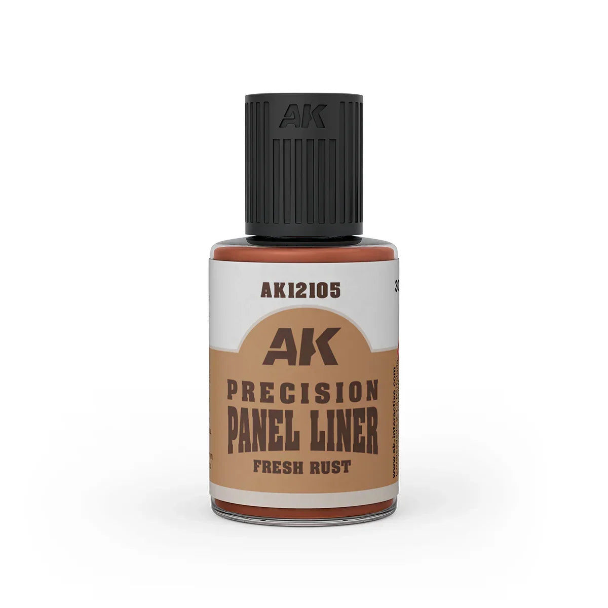 AK Interactive AK12105 Precision Paneliner Fresh Rust 30ml - A-Z Toy Hobby