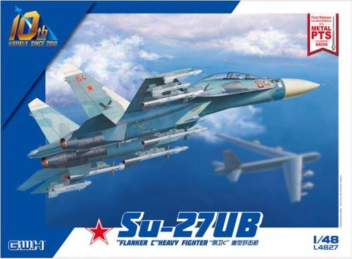 Great Wall Hobby L4827 Su-27UB "Flanker-C" Heavy Fighter 1/48 Model Kit