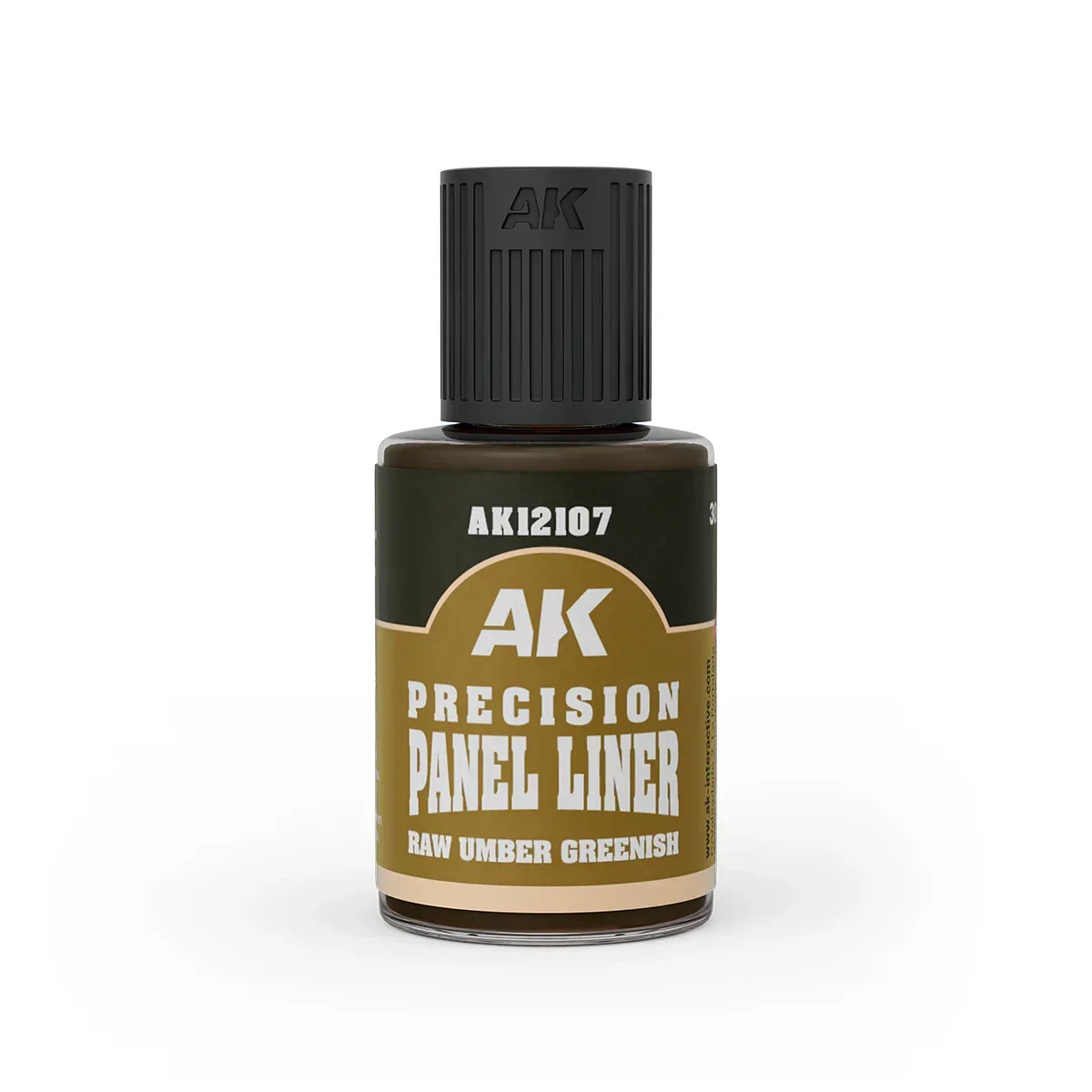 AK Interactive AK12107 Precision Paneliner Raw Umber Greenish 30ml - A-Z Toy Hobby