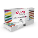 AK Interactive AKMQ150 Quick Markers Special Box (34pcs)