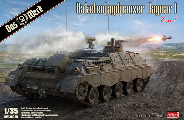 Das Werk 35035 Raketenjagdpanzer Jaguar 1 (2 in 1) 1/35 Model Kit