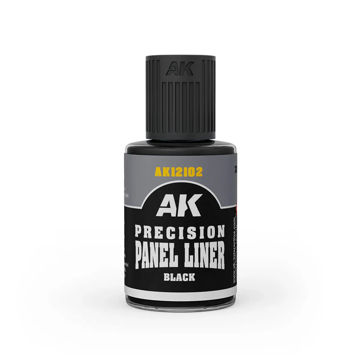 AK Interactive AK12102 Precision Paneliner Black 30ml - A-Z Toy Hobby