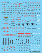 G-Rework Water Decal For RG Tallgeese