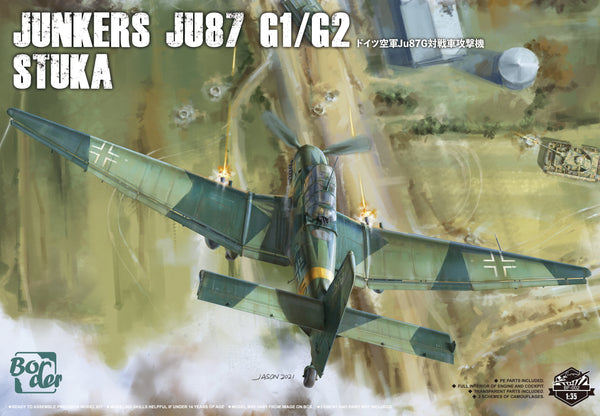 Border Model BF002 Junkers JU87 G1/G2 Stuka 1/35 Model Kit