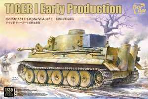 Border Model BT034 Tiger I Early Production "Battle of Kharkov" 1/35 Model Kit - A-Z Toy Hobby