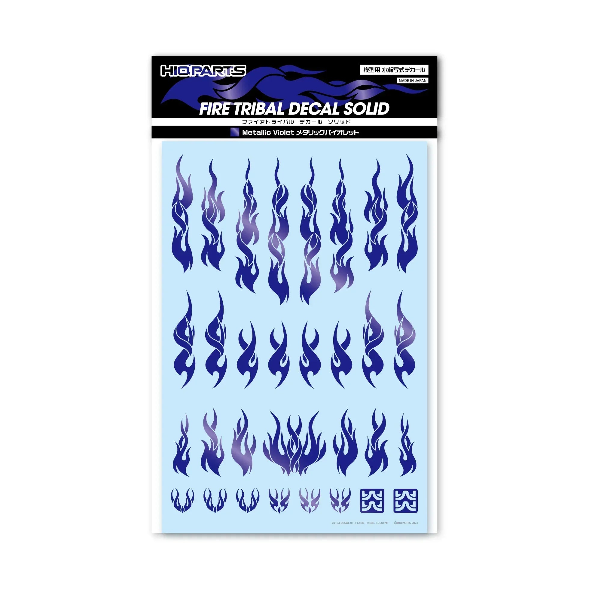 HIQParts Fire Tribal Solid Water Decal - A-Z Toy Hobby