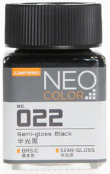 Jumpwind 022 Neo Color Semi Gloss Black Paint 18ml - A-Z Toy Hobby
