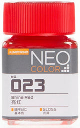 Jumpwind 023 Neo Color Gloss Shine Red Paint 18ml - A-Z Toy Hobby