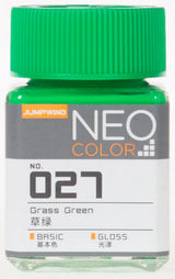 Jumpwind 027 Neo Color Gloss Grass Green Paint 18ml - A-Z Toy Hobby